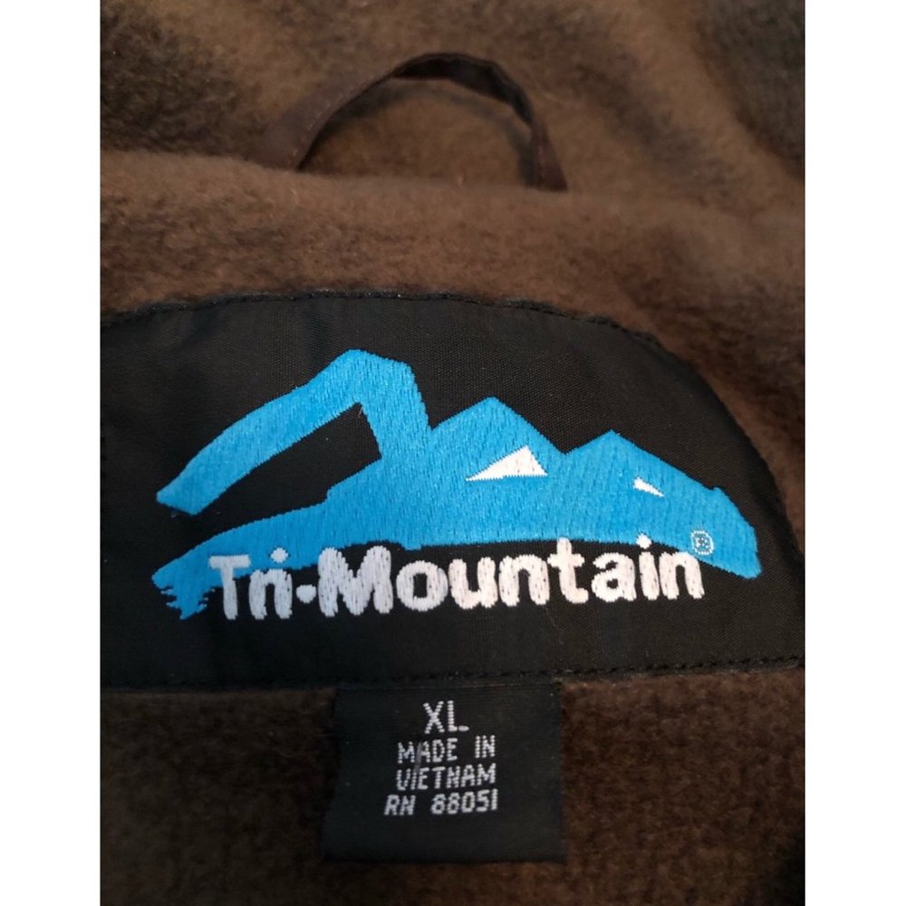tri mountain brown size XL full zip star wars jacket - Picture 5 of 8